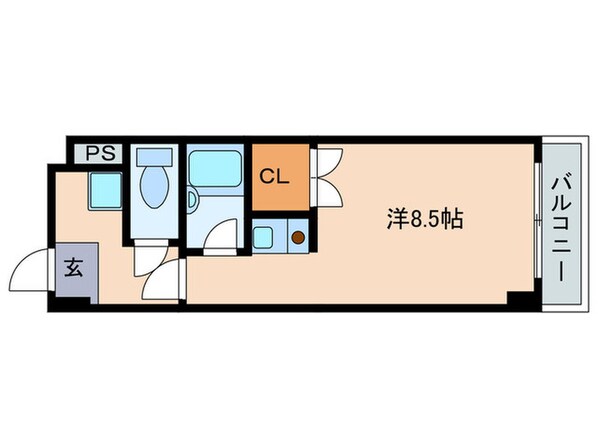 湖南コーポレーションの物件間取画像